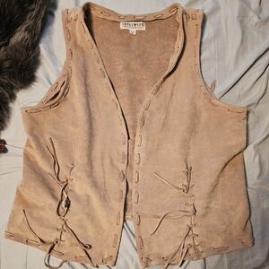 Idyllwind Suede Vest XL